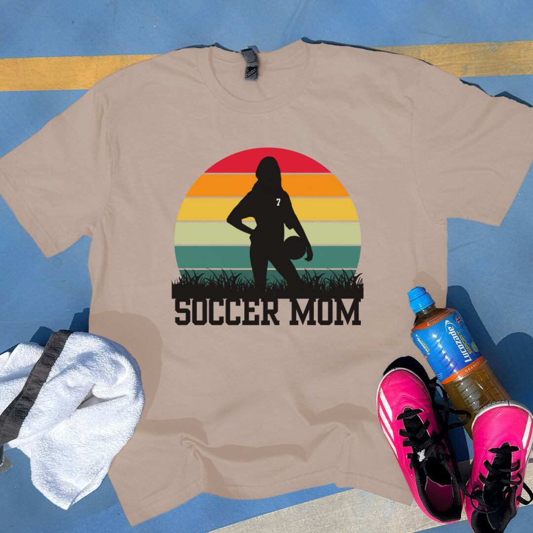 Sunset Soccer Mom